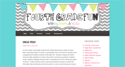 Desktop Screenshot of fourthgradefun.com